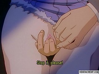 Slutty hentai kız taciz alır