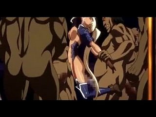 Lucu hentai brutal groupfucked oleh monster ghetto anime
