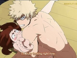 Bakugo는 아카데미아에서 우라카를 망 쳤어