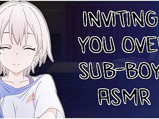 Mời bạn đến chỗ của tôi sau khi bạn nhìn chằm chằm vào tôi trong lớp - Last through -Boy Asmr Roleplay