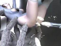 2 Krabbler ficken Kız