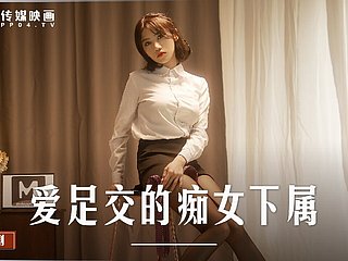 เลขานุการ Anegao ลูบไล้ Best-Zhou Ning-MD-0258-Best Avant-garde Asia Porn Blear
