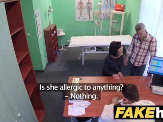 Palsu dokter Rumah Sakit Republik cums lebih kecurangan terangsang wifes excretion ketat
