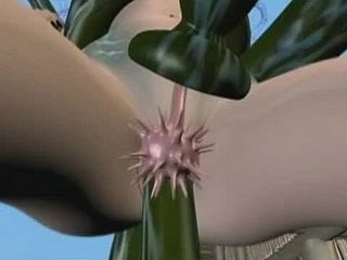 3d powerful hentai slut fast fucked unconnected with helix organism