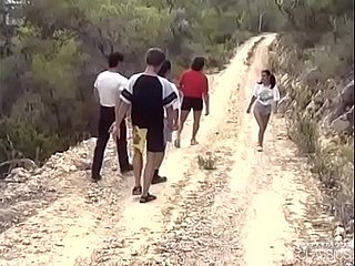 ڈبل گدا اور Ildico ساتھ GANGBANG